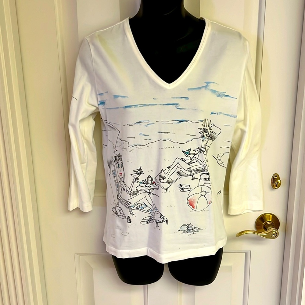 Chicos chat tee